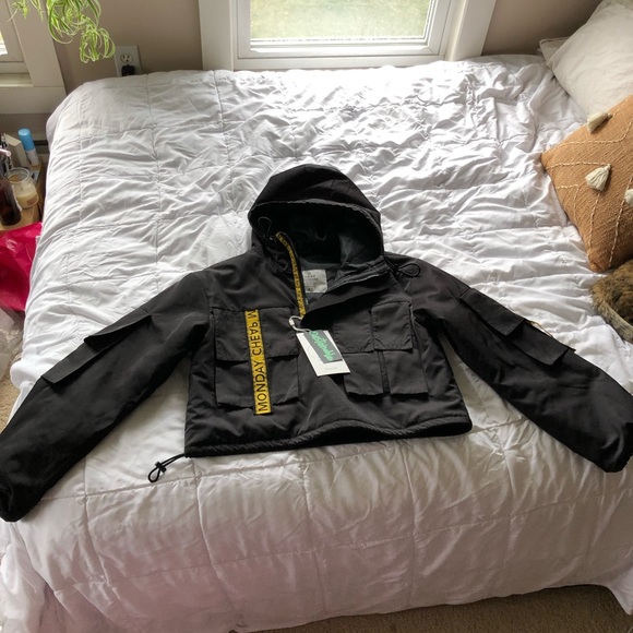 NWT Cheap Monday windbreaker - Picture 2 of 7